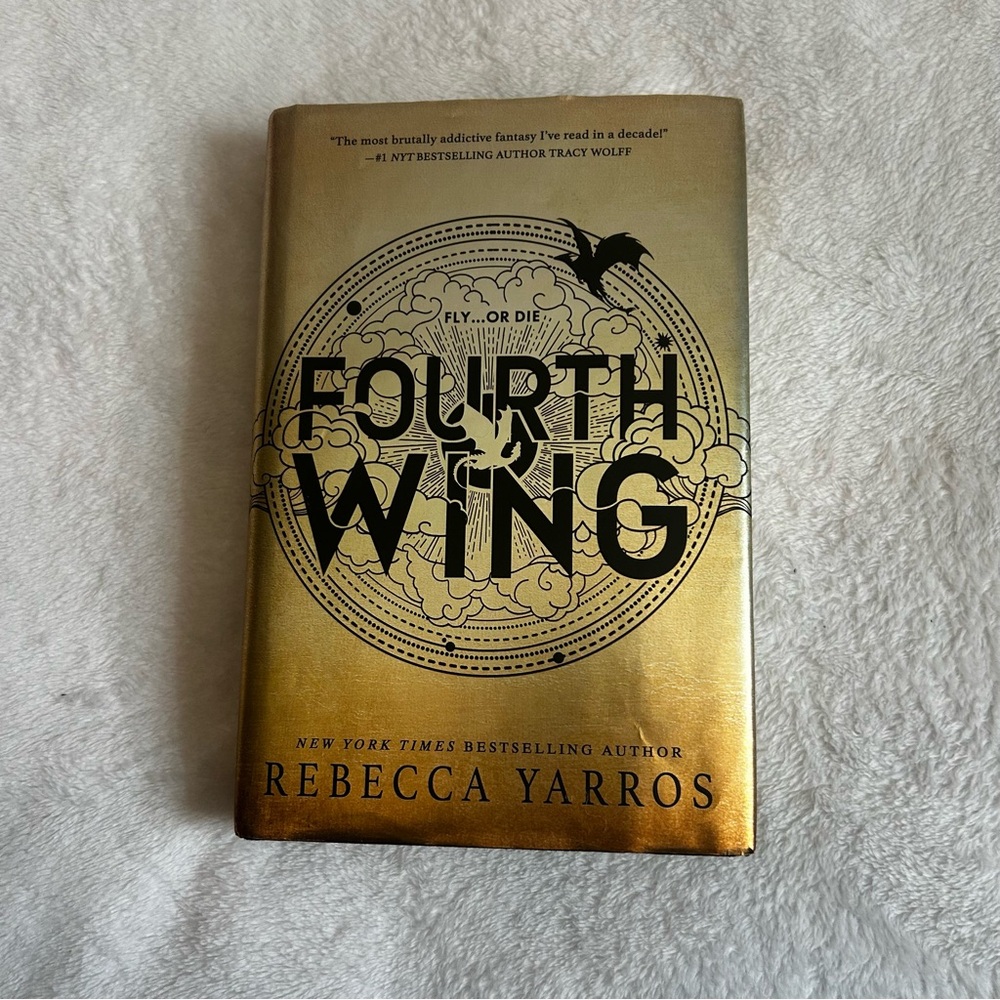 Fourth Wing Hardcover Book